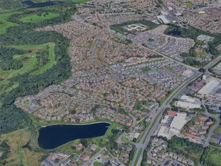 Bangor City, UK (2024) 3D Model preview