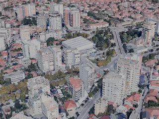 Elbasan City, Albania (2024) 3D Model preview