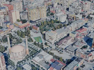 Fier City, Albania (2024) 3D Model preview