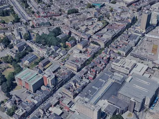 Newport City, UK (2023) 3D Model preview