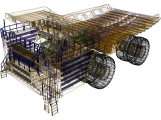 Belaz 75710 3D Model preview
