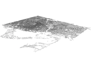 Toronto City 3D Model preview