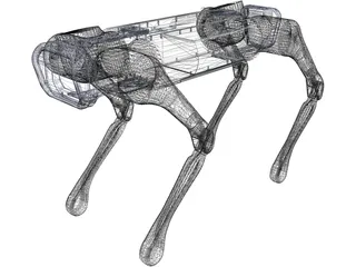 Unitree Aliengo 3D Model preview
