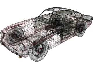 Tatra JK2500 3D Model preview