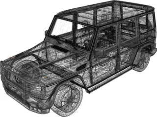 Mercedes-Benz G-class 3D Model preview
