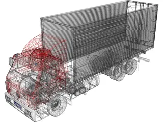 Volkswagen 18310 3D Model preview