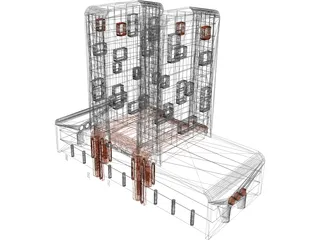 Building Modern 3D Model preview