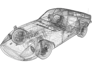 Nissan Fair Lady 240ZG 3D Model preview