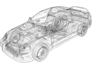 Honda Civic 3D Model preview