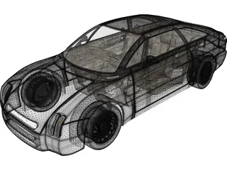 Concept Car 3D Model preview