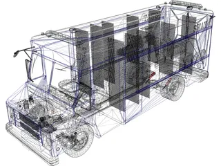 Chevrolet SWAT 3D Model preview