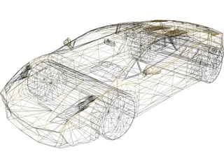 Lamborghini Gallardo 3D Model preview