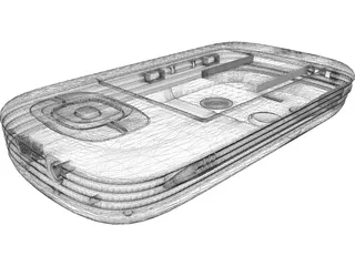 HTC Imate Jam Phone 3D Model preview