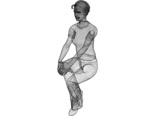 Woman 3D Model preview