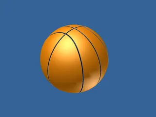 Basketball 3D Model preview