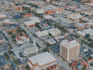 Augusta City, GA, USA (2024) 3D Model preview