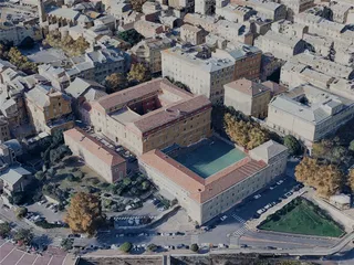 Bastia City, France (2024) 3D Model preview