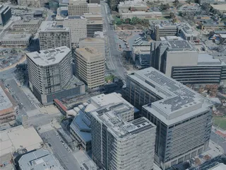 Canberra City, Australia (2023) 3D Model preview