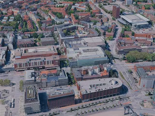 Kiel City, Germany (2024) 3D Model preview