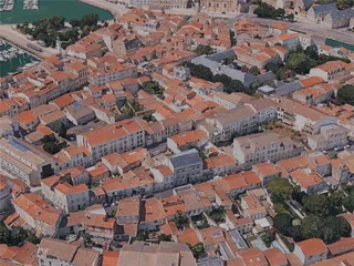 La Rochelle City, France (2024) 3D Model preview