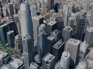 San Francisco City, CA, USA (2024) 3D Model preview