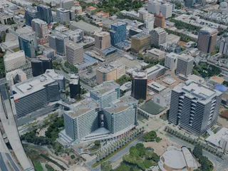San Jose City, CA, USA (2024) 3D Model preview