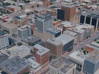 Wichita City, KS, USA (2024) 3D Model preview