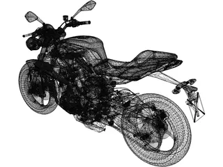 Triumph Street Triple R (2014) 3D Model preview
