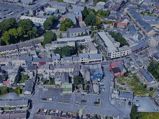 Athlone City, Ireland (2023) 3D Model preview