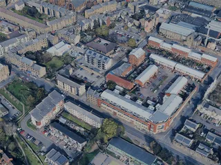 Dundee City, UK (2025) 3D Model preview