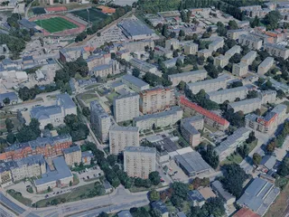 Grudziadz City, Poland (2024) 3D Model preview