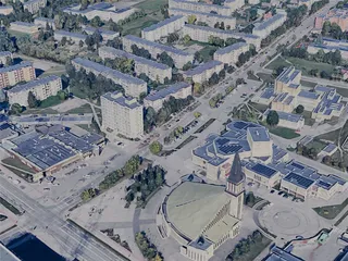 Mazeikiai City, Lithuania (2023) 3D Model preview