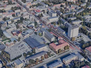 Siauliai City, Lithuania (2023) 3D Model preview
