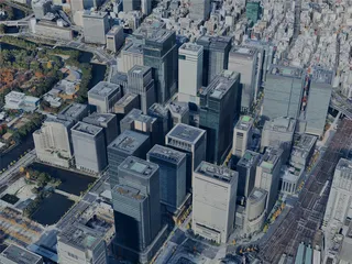 Tokyo City, Japan (2025) 3D Model preview