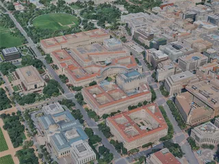 Washington City, DC, USA (2024) 3D Model preview