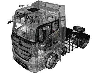 Foton Auman (2018) 3D Model preview
