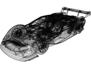 Ford GT40 (2023) 3D Model preview