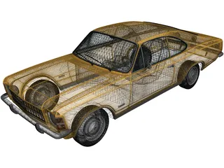 Chevrolet Opala (1978) 3D Model preview