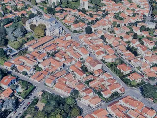 Biarritz City, France (2024) 3D Model preview