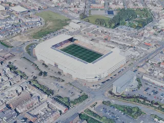 Blackpool City, UK (2025) 3D Model preview