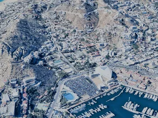 Cabo San Lucas City, Mexico (2025) 3D Model preview