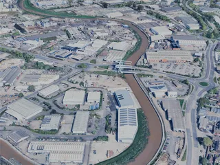Hull City, UK (2025) 3D Model preview