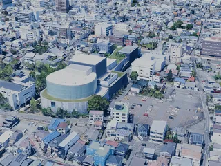 Matsumoto City, Japan (2025) 3D Model preview