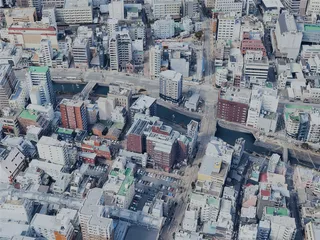 Nagasaki City, Japan (2025) 3D Model preview