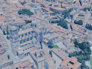 Salamanca City, Spain (2025) 3D Model preview