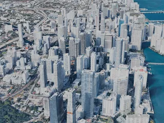 Miami City, FL, USA (2025) 3D Model preview