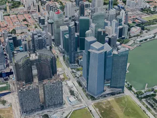 Singapore City, Singapore (2025) 3D Model preview