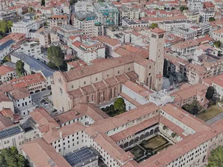 Treviso City, Italy (2023) 3D Model preview