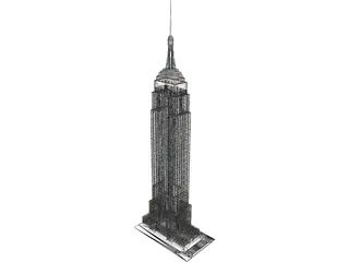 Empire State Building 3D Model preview