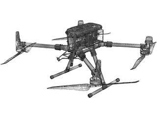 DJI Matrice 350 RTK 3D Model preview